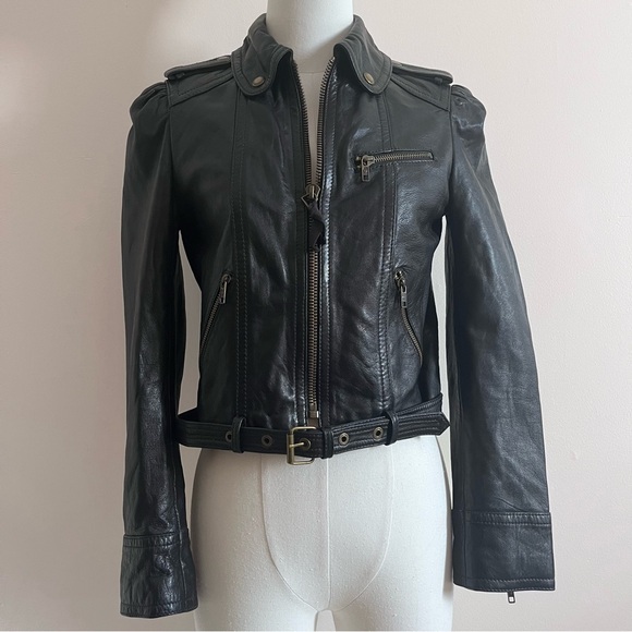 Juicy couture leather jacket - Picture 1 of 8